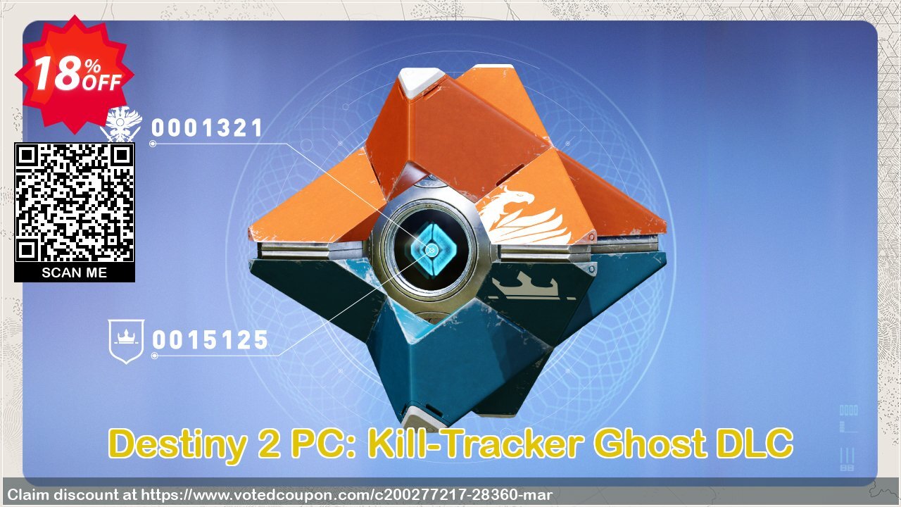 Destiny 2 PC: Kill-Tracker Ghost DLC Coupon Code May 2024, 18% OFF - VotedCoupon