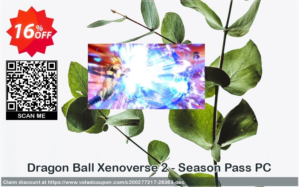 Dragon Ball Xenoverse 2 - Season Pass PC Coupon Code May 2024, 16% OFF - VotedCoupon