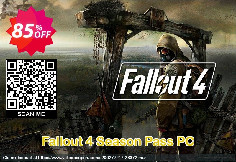 Fallout 4 Season Pass PC Coupon, discount Fallout 4 Season Pass PC Deal. Promotion: Fallout 4 Season Pass PC Exclusive Easter Sale offer 