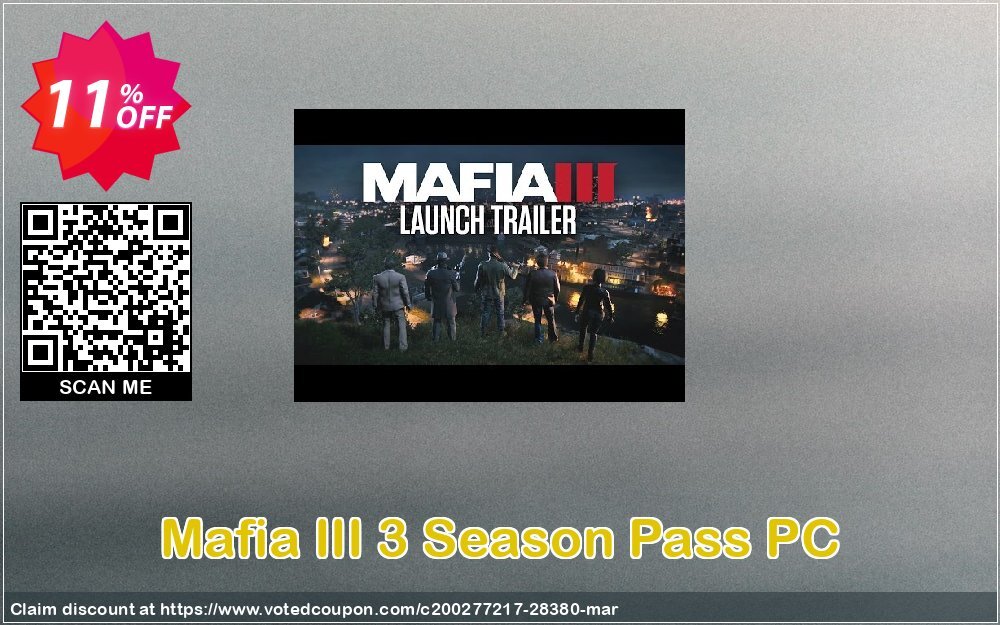 Mafia III 3 Season Pass PC Coupon, discount Mafia III 3 Season Pass PC Deal. Promotion: Mafia III 3 Season Pass PC Exclusive Easter Sale offer 