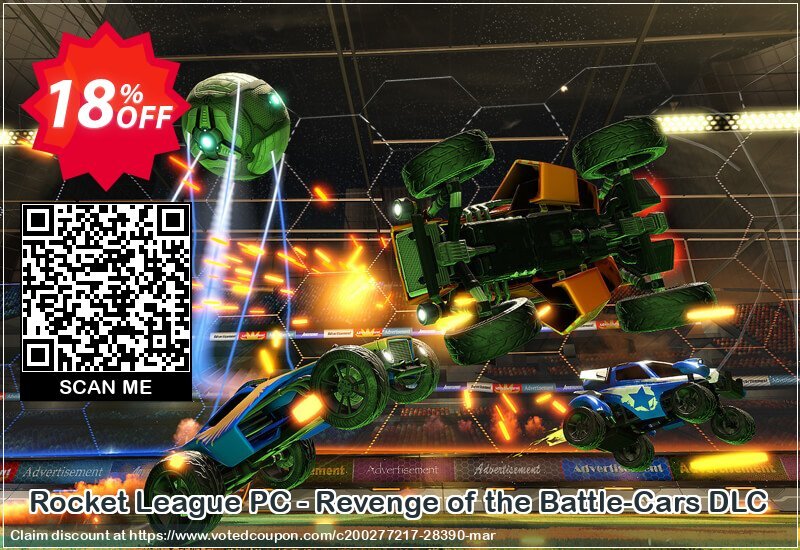 Rocket League PC - Revenge of the Battle-Cars DLC Coupon, discount Rocket League PC - Revenge of the Battle-Cars DLC Deal. Promotion: Rocket League PC - Revenge of the Battle-Cars DLC Exclusive Easter Sale offer 