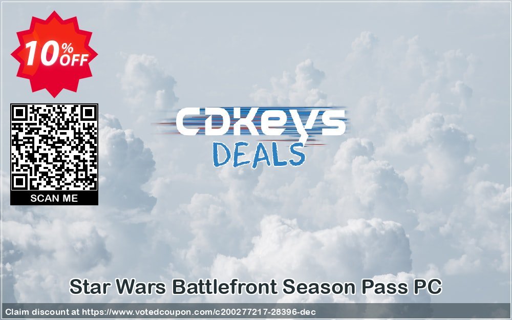 Star Wars Battlefront Season Pass PC Coupon Code Apr 2024, 10% OFF - VotedCoupon