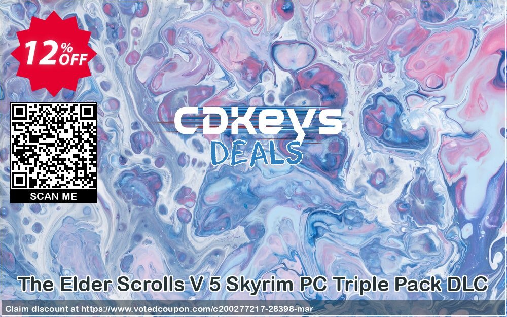 The Elder Scrolls V 5 Skyrim PC Triple Pack DLC Coupon Code May 2024, 12% OFF - VotedCoupon