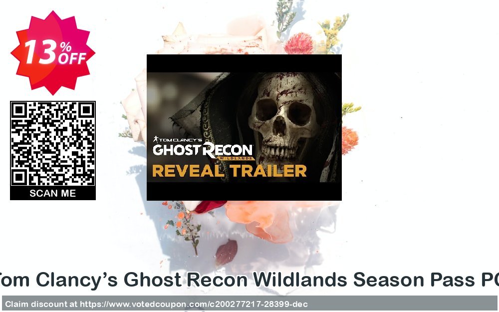 Tom Clancy’s Ghost Recon Wildlands Season Pass PC Coupon Code Apr 2024, 13% OFF - VotedCoupon