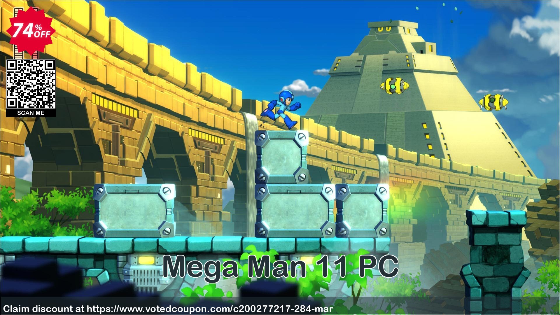 Mega Man 11 PC Coupon, discount Mega Man 11 PC Deal. Promotion: Mega Man 11 PC Exclusive offer 