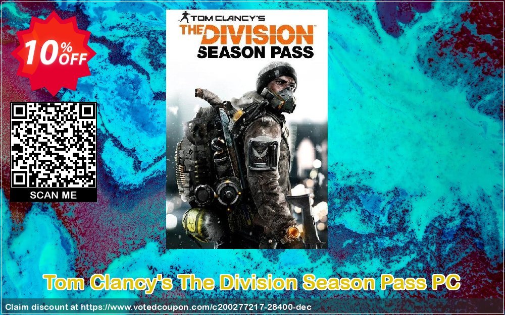 Tom Clancy's The Division Season Pass PC Coupon Code Apr 2024, 10% OFF - VotedCoupon
