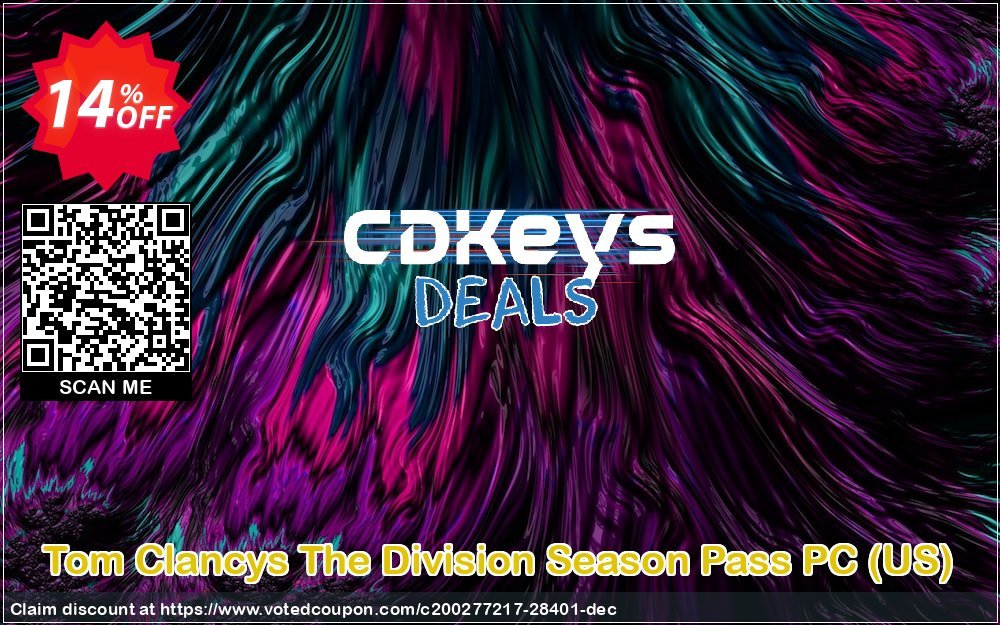 Tom Clancys The Division Season Pass PC, US  Coupon, discount Tom Clancys The Division Season Pass PC (US) Deal. Promotion: Tom Clancys The Division Season Pass PC (US) Exclusive Easter Sale offer 