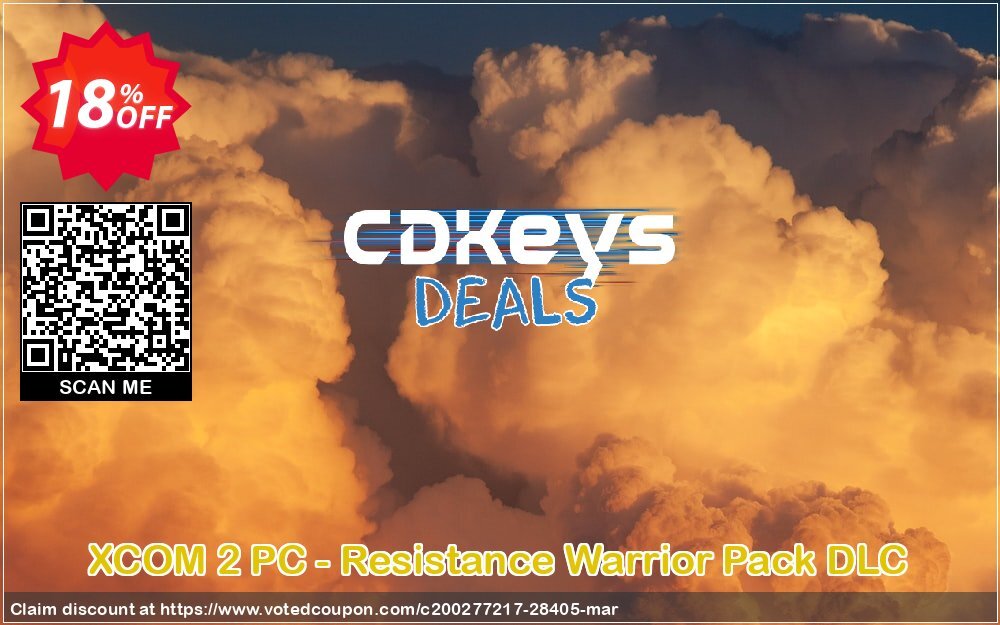 XCOM 2 PC - Resistance Warrior Pack DLC Coupon, discount XCOM 2 PC - Resistance Warrior Pack DLC Deal. Promotion: XCOM 2 PC - Resistance Warrior Pack DLC Exclusive Easter Sale offer 