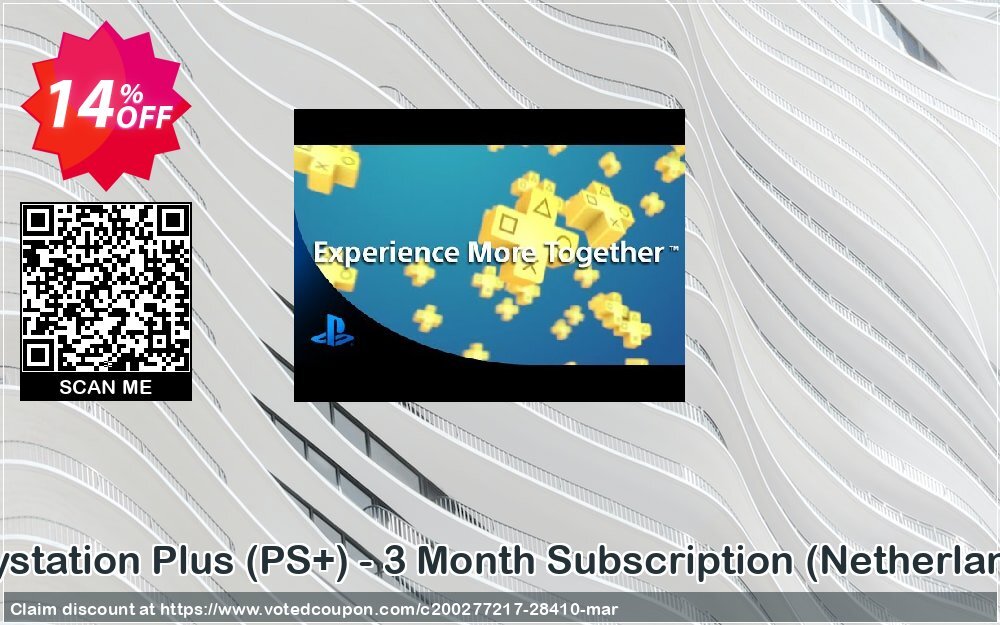 PS Plus, PS+ - 3 Month Subscription, Netherlands  Coupon Code Apr 2024, 14% OFF - VotedCoupon