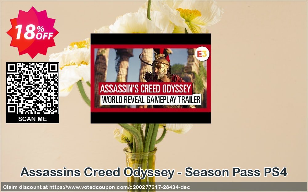 Assassins Creed Odyssey - Season Pass PS4 Coupon Code Apr 2024, 18% OFF - VotedCoupon