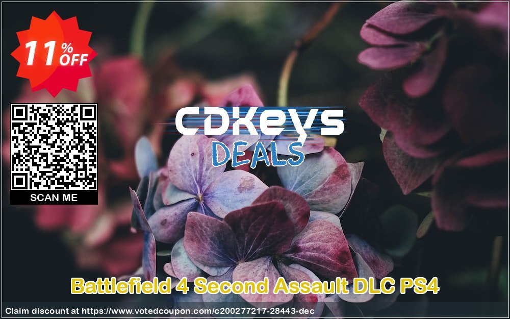 Battlefield 4 Second Assault DLC PS4 Coupon, discount Battlefield 4 Second Assault DLC PS4 Deal. Promotion: Battlefield 4 Second Assault DLC PS4 Exclusive Easter Sale offer 