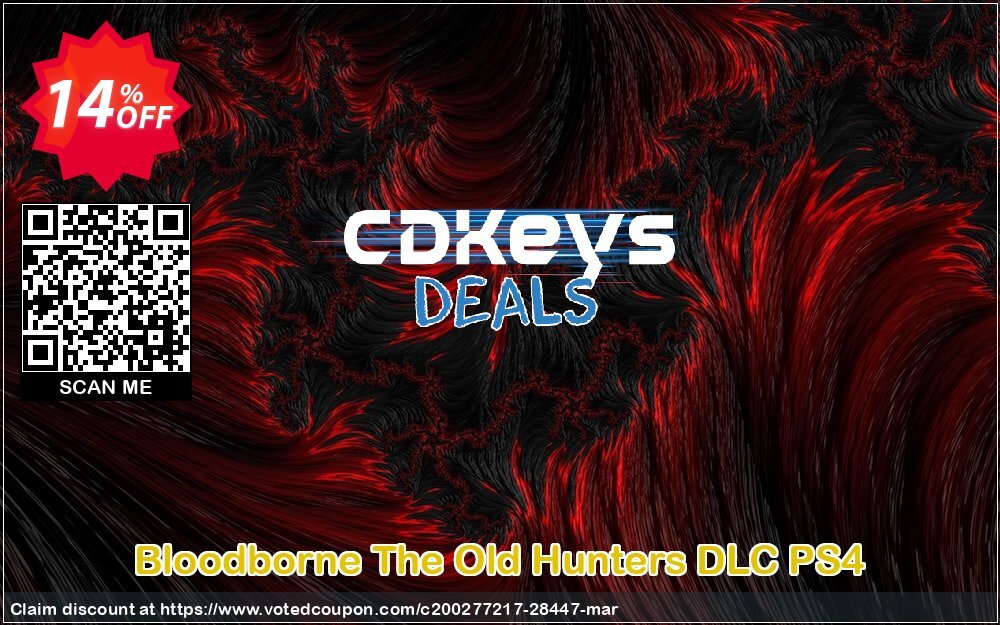 Bloodborne The Old Hunters DLC PS4 Coupon Code Apr 2024, 14% OFF - VotedCoupon