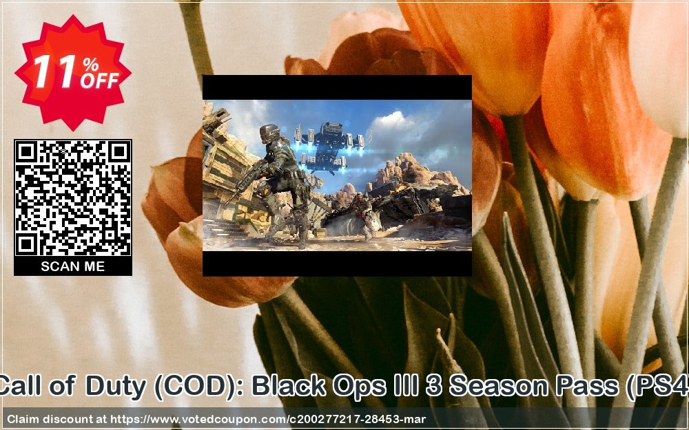 Call of Duty, COD : Black Ops III 3 Season Pass, PS4  Coupon Code Apr 2024, 11% OFF - VotedCoupon