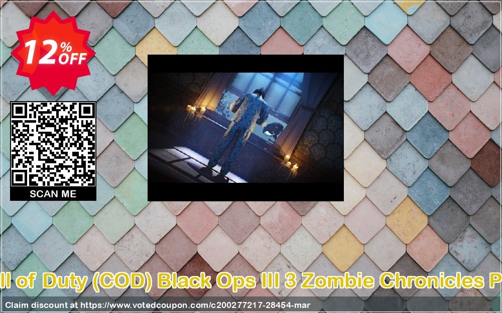 Call of Duty, COD Black Ops III 3 Zombie Chronicles PS4 Coupon, discount Call of Duty (COD) Black Ops III 3 Zombie Chronicles PS4 Deal. Promotion: Call of Duty (COD) Black Ops III 3 Zombie Chronicles PS4 Exclusive Easter Sale offer 