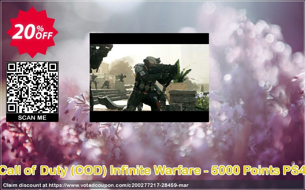 Call of Duty, COD Infinite Warfare - 5000 Points PS4 Coupon Code May 2024, 20% OFF - VotedCoupon