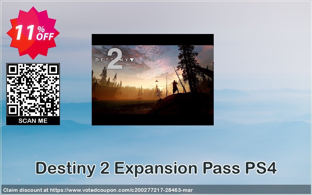 Destiny 2 Expansion Pass PS4 Coupon Code Apr 2024, 11% OFF - VotedCoupon