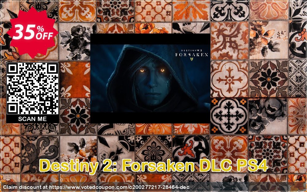 Destiny 2: Forsaken DLC PS4 Coupon Code May 2024, 35% OFF - VotedCoupon