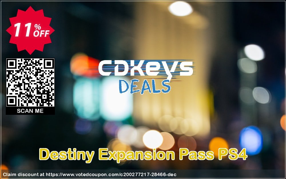 Destiny Expansion Pass PS4 Coupon Code Apr 2024, 11% OFF - VotedCoupon