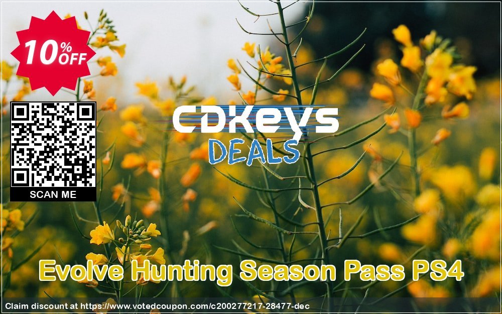 Evolve Hunting Season Pass PS4 Coupon Code Apr 2024, 10% OFF - VotedCoupon