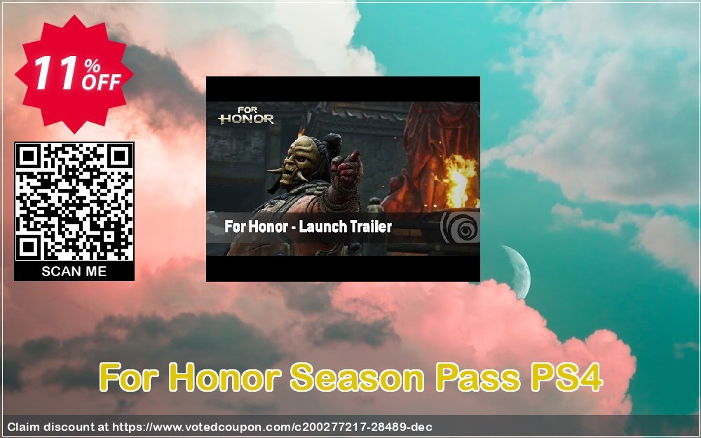 For Honor Season Pass PS4 Coupon Code May 2024, 11% OFF - VotedCoupon