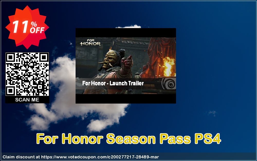 For Honor Season Pass PS4 Coupon, discount For Honor Season Pass PS4 Deal. Promotion: For Honor Season Pass PS4 Exclusive Easter Sale offer 