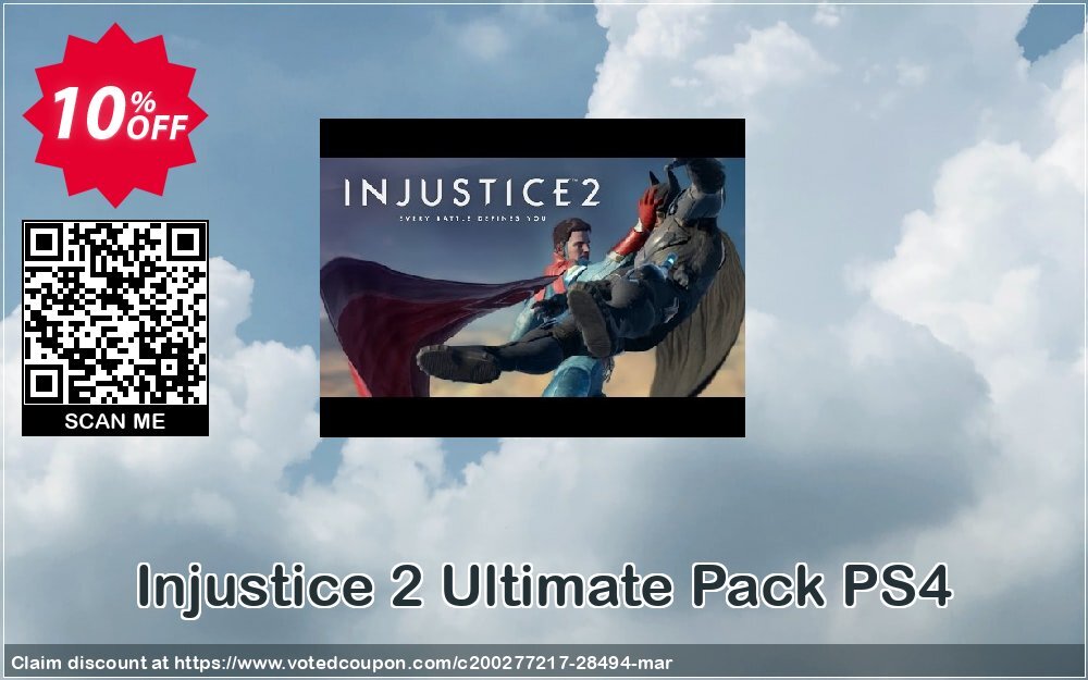 Injustice 2 Ultimate Pack PS4 Coupon, discount Injustice 2 Ultimate Pack PS4 Deal. Promotion: Injustice 2 Ultimate Pack PS4 Exclusive Easter Sale offer 