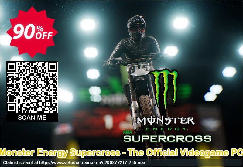 Monster Energy Supercross - The Official Videogame PC Coupon, discount Monster Energy Supercross - The Official Videogame PC Deal. Promotion: Monster Energy Supercross - The Official Videogame PC Exclusive offer 