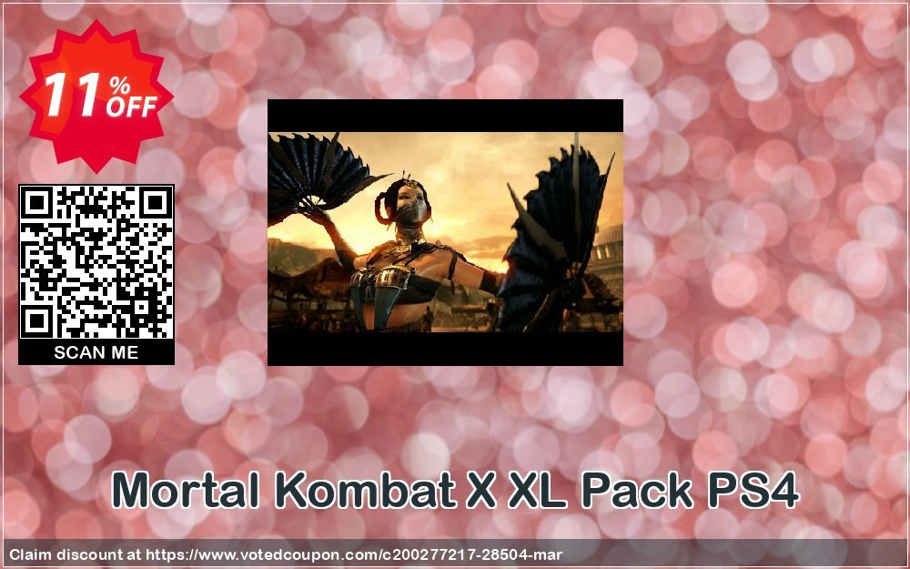 Mortal Kombat X XL Pack PS4 Coupon, discount Mortal Kombat X XL Pack PS4 Deal. Promotion: Mortal Kombat X XL Pack PS4 Exclusive Easter Sale offer 