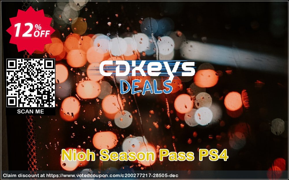 Nioh Season Pass PS4 Coupon, discount Nioh Season Pass PS4 Deal. Promotion: Nioh Season Pass PS4 Exclusive Easter Sale offer 