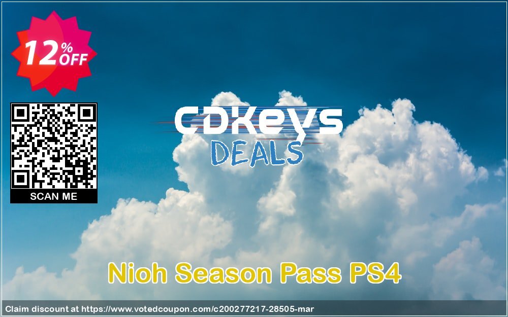 Nioh Season Pass PS4 Coupon, discount Nioh Season Pass PS4 Deal. Promotion: Nioh Season Pass PS4 Exclusive Easter Sale offer 