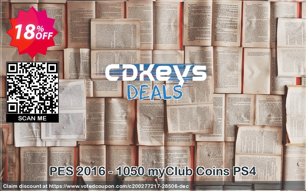 PES 2016 - 1050 myClub Coins PS4 Coupon, discount PES 2016 - 1050 myClub Coins PS4 Deal. Promotion: PES 2016 - 1050 myClub Coins PS4 Exclusive Easter Sale offer 