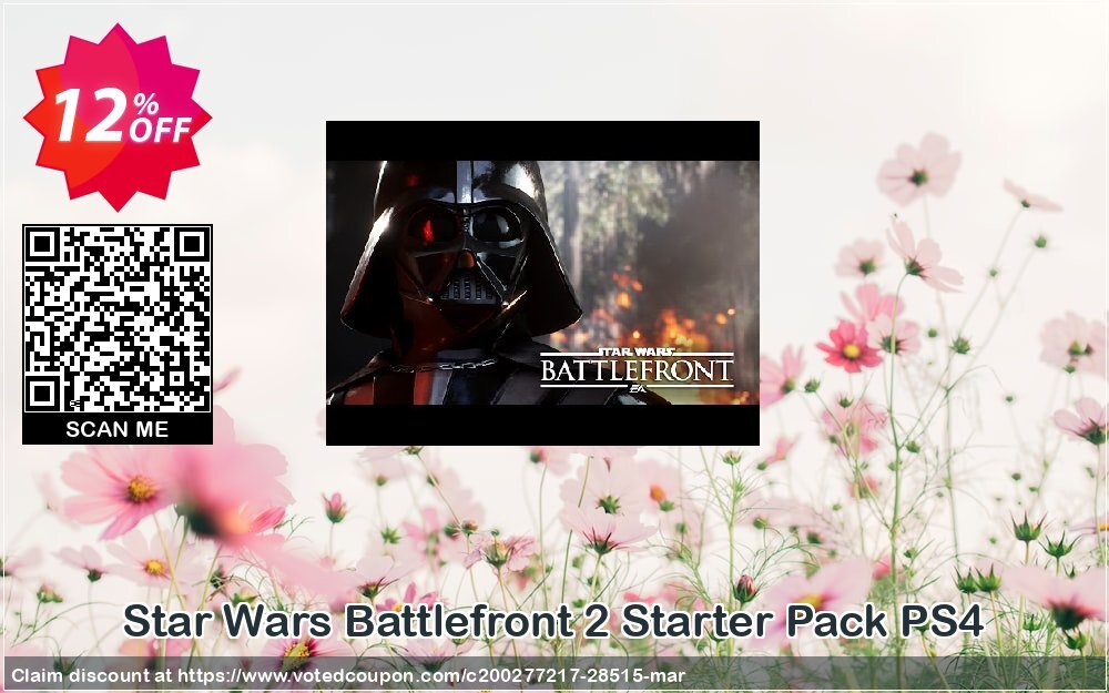 Star Wars Battlefront 2 Starter Pack PS4 Coupon Code Apr 2024, 12% OFF - VotedCoupon