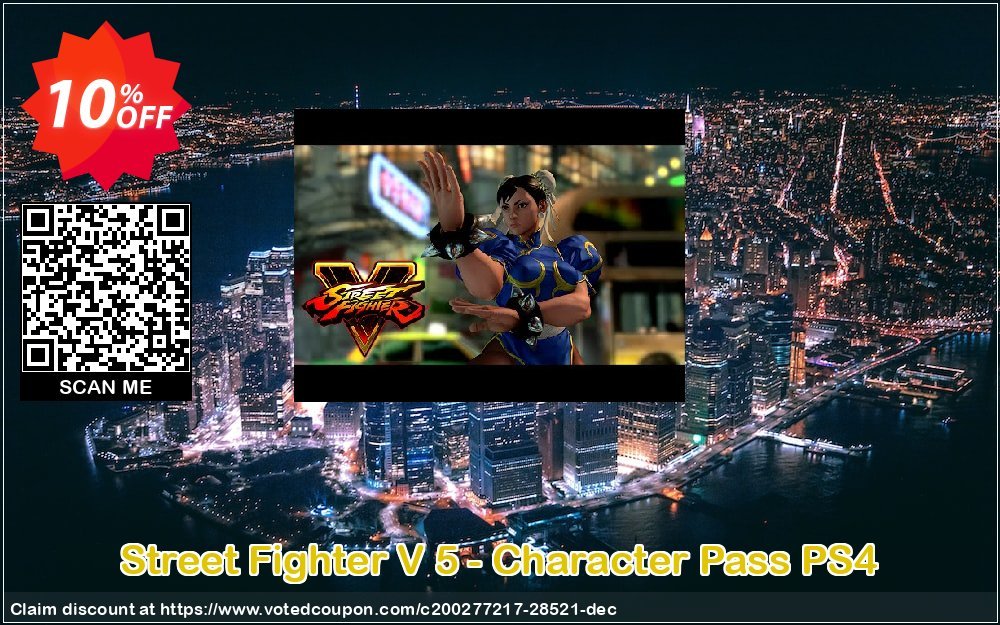 Street Fighter V 5 - Character Pass PS4 Coupon Code Apr 2024, 10% OFF - VotedCoupon