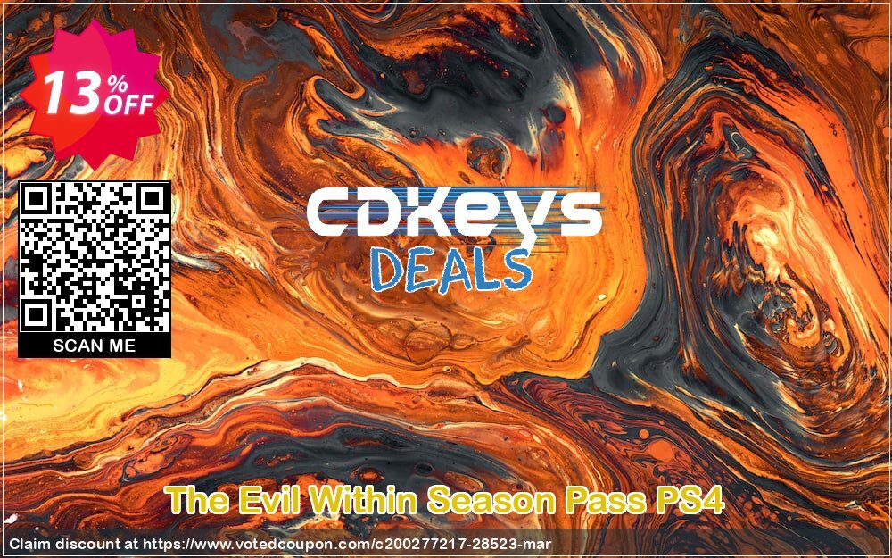 The Evil Within Season Pass PS4 Coupon Code May 2024, 13% OFF - VotedCoupon