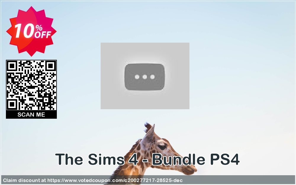 The Sims 4 - Bundle PS4 Coupon Code Apr 2024, 10% OFF - VotedCoupon