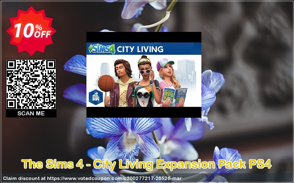 The Sims 4 - City Living Expansion Pack PS4 Coupon, discount The Sims 4 - City Living Expansion Pack PS4 Deal. Promotion: The Sims 4 - City Living Expansion Pack PS4 Exclusive Easter Sale offer 