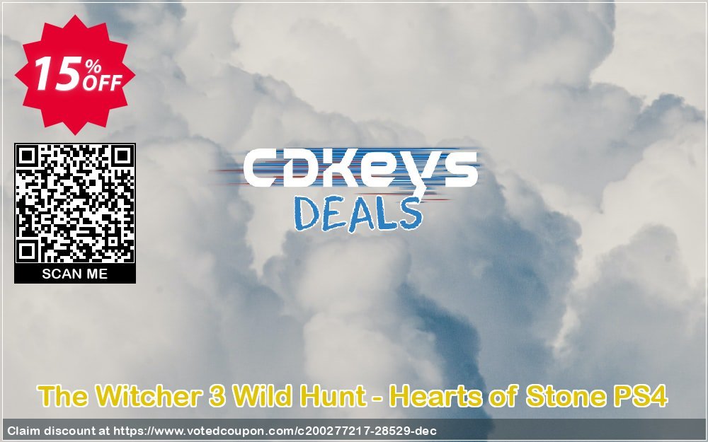 The Witcher 3 Wild Hunt - Hearts of Stone PS4 Coupon, discount The Witcher 3 Wild Hunt - Hearts of Stone PS4 Deal. Promotion: The Witcher 3 Wild Hunt - Hearts of Stone PS4 Exclusive Easter Sale offer 