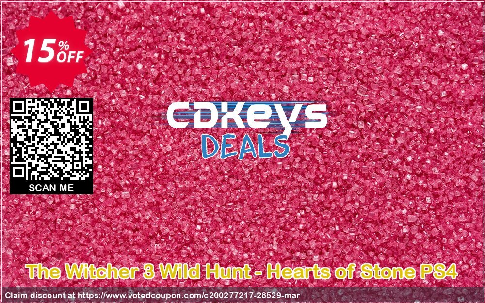 The Witcher 3 Wild Hunt - Hearts of Stone PS4 Coupon, discount The Witcher 3 Wild Hunt - Hearts of Stone PS4 Deal. Promotion: The Witcher 3 Wild Hunt - Hearts of Stone PS4 Exclusive Easter Sale offer 