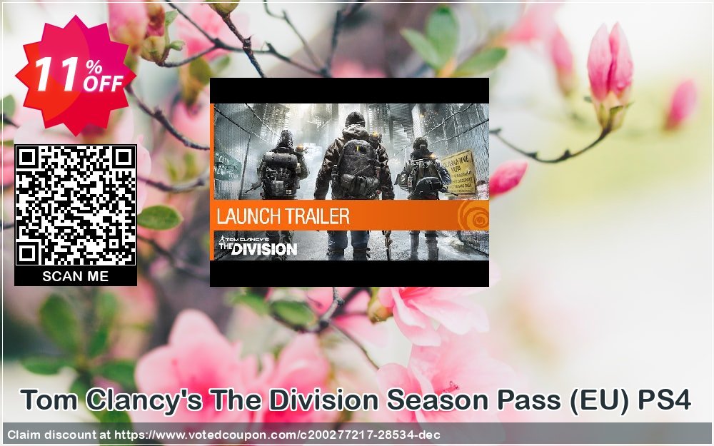 Tom Clancy's The Division Season Pass, EU PS4 Coupon Code Apr 2024, 11% OFF - VotedCoupon