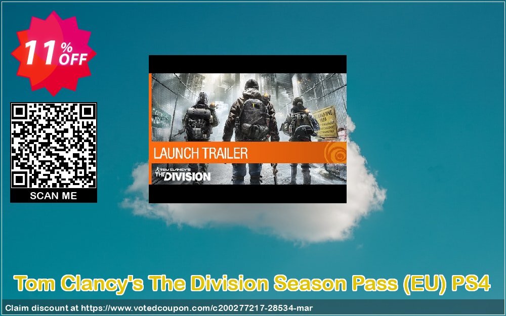 Tom Clancy's The Division Season Pass, EU PS4 Coupon Code Apr 2024, 11% OFF - VotedCoupon