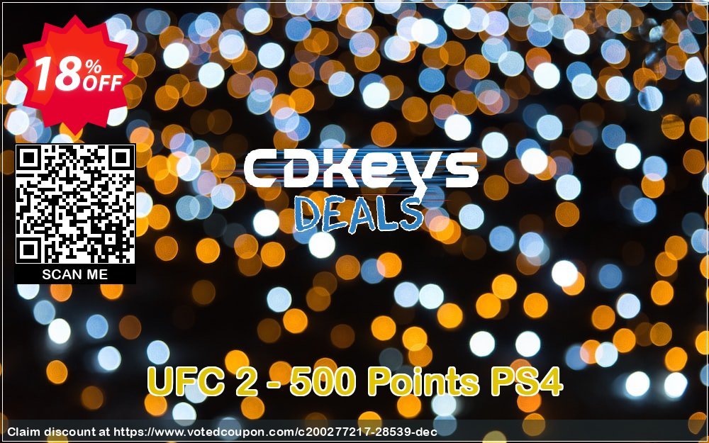 UFC 2 - 500 Points PS4 Coupon, discount UFC 2 - 500 Points PS4 Deal. Promotion: UFC 2 - 500 Points PS4 Exclusive Easter Sale offer 