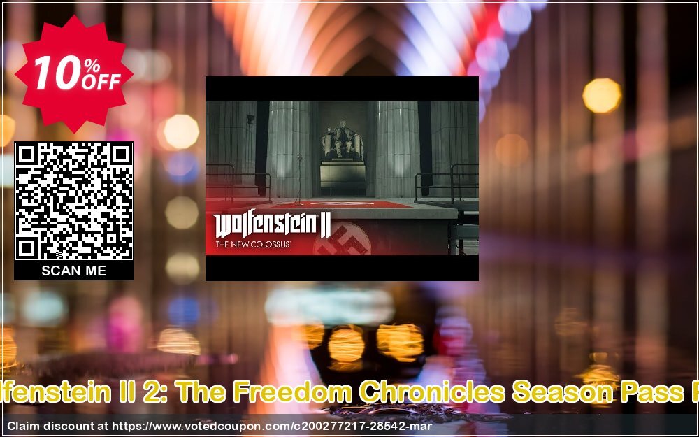 Wolfenstein II 2: The Freedom Chronicles Season Pass PS4 Coupon, discount Wolfenstein II 2: The Freedom Chronicles Season Pass PS4 Deal. Promotion: Wolfenstein II 2: The Freedom Chronicles Season Pass PS4 Exclusive Easter Sale offer 