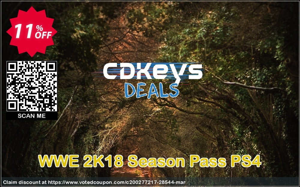 WWE 2K18 Season Pass PS4 Coupon, discount WWE 2K18 Season Pass PS4 Deal. Promotion: WWE 2K18 Season Pass PS4 Exclusive Easter Sale offer 