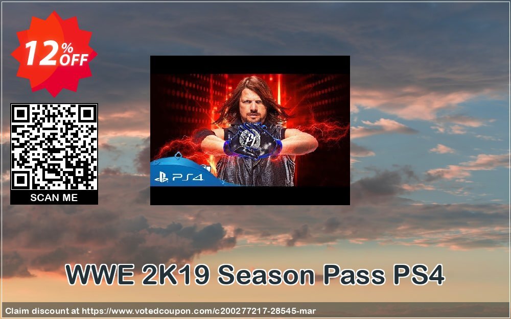 WWE 2K19 Season Pass PS4 Coupon, discount WWE 2K19 Season Pass PS4 Deal. Promotion: WWE 2K19 Season Pass PS4 Exclusive Easter Sale offer 