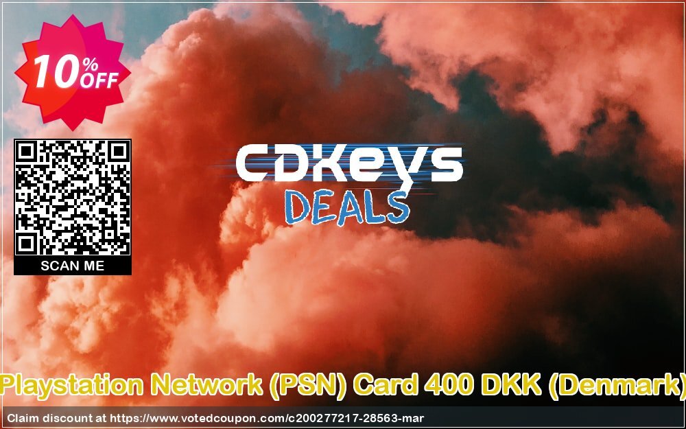 PS Network, PSN Card 400 DKK, Denmark  Coupon Code Apr 2024, 10% OFF - VotedCoupon