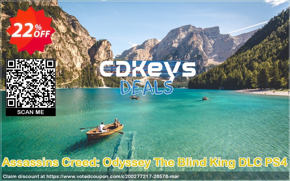 Assassins Creed: Odyssey The Blind King DLC PS4 Coupon Code May 2024, 22% OFF - VotedCoupon