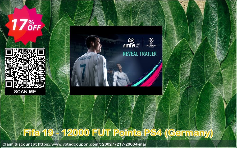 Fifa 19 - 12000 FUT Points PS4, Germany  Coupon Code Apr 2024, 17% OFF - VotedCoupon