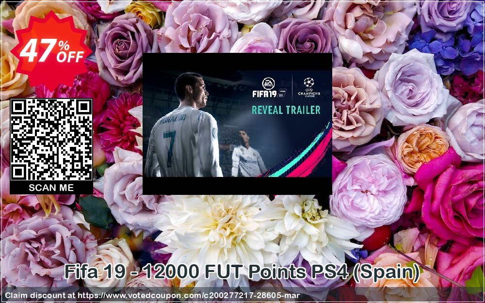 Fifa 19 - 12000 FUT Points PS4, Spain  Coupon Code May 2024, 47% OFF - VotedCoupon