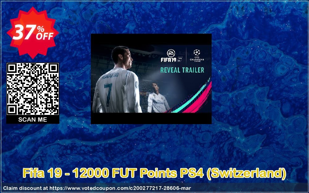 Fifa 19 - 12000 FUT Points PS4, Switzerland  Coupon, discount Fifa 19 - 12000 FUT Points PS4 (Switzerland) Deal. Promotion: Fifa 19 - 12000 FUT Points PS4 (Switzerland) Exclusive Easter Sale offer 