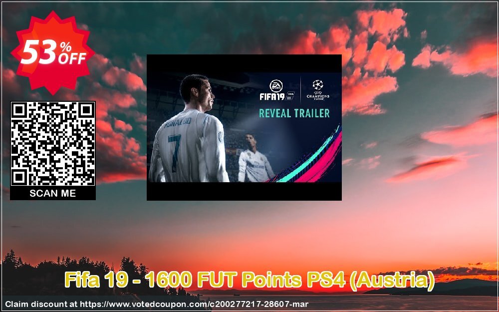 Fifa 19 - 1600 FUT Points PS4, Austria  Coupon Code May 2024, 53% OFF - VotedCoupon